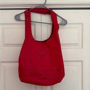 Rag & Bone Red leather Hobo Bag